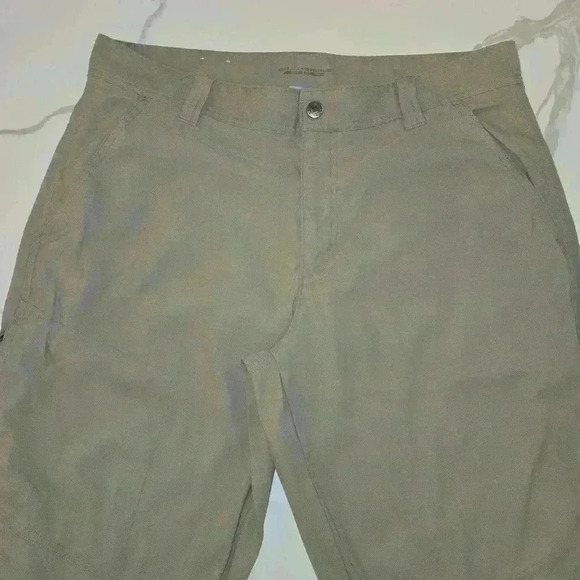 Columbia Omni Sheild Mens Straight Leg Activewear Hiking Pants Tan Size 34 - Picture 4 of 8